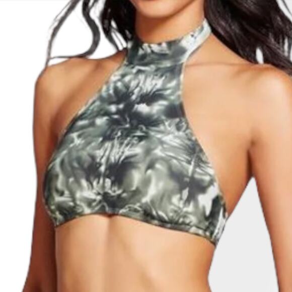 Mossimo Olive Tie Dye Bikini Top - Picture 2 of 7